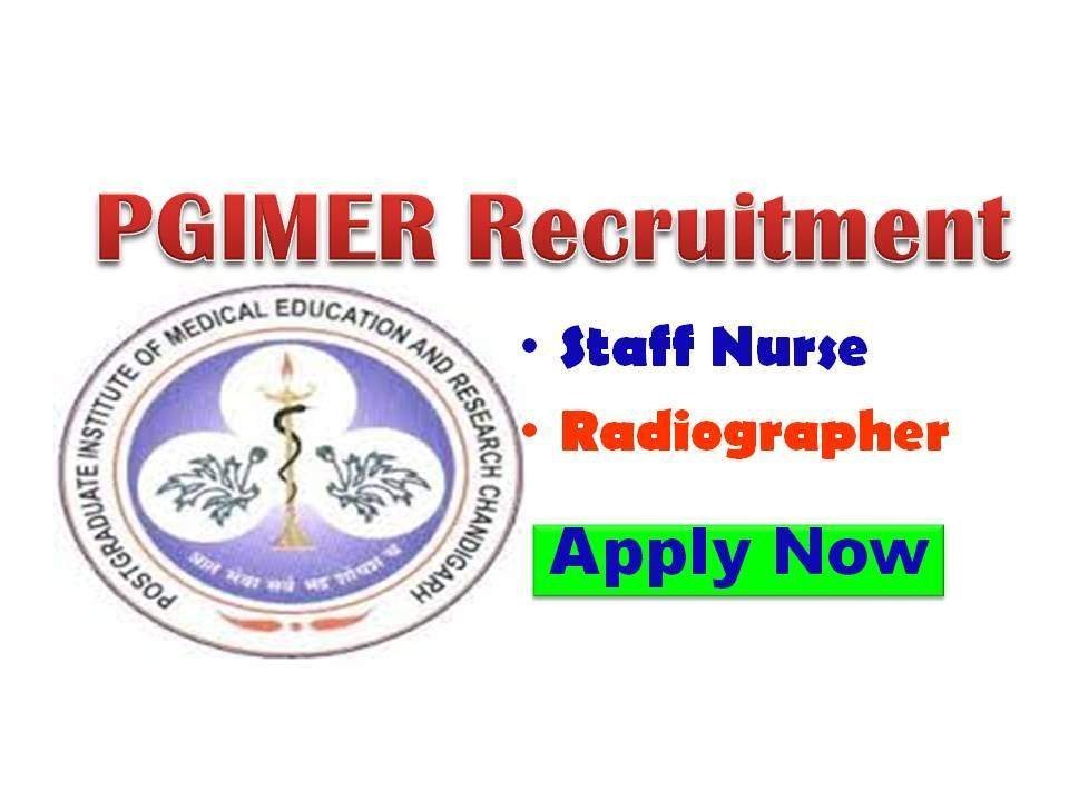 PGI Chandigarh Nursing PGIMER Nursing Recruitment 2025 Recruitment,PGIMER Chandigarh Nursing Jobs