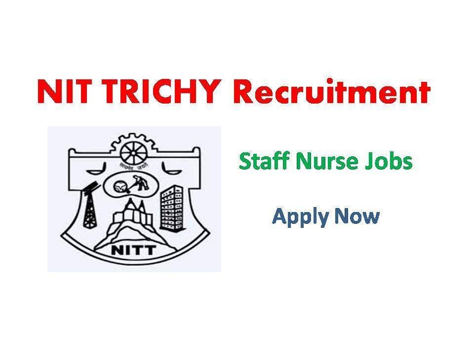 NIT Trichy Recruitment