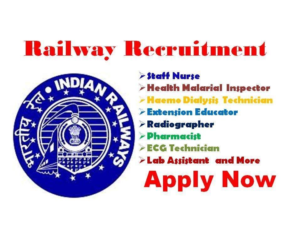 RRB Staff Nurse Recruitment 2019