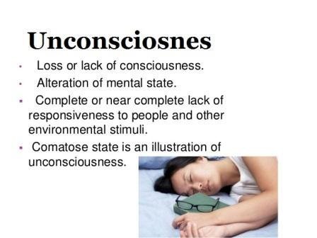 Unconsciousness