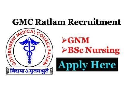 GMC Ratlam Staffnurse