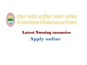 AIIMS Nursing Jobs 2021